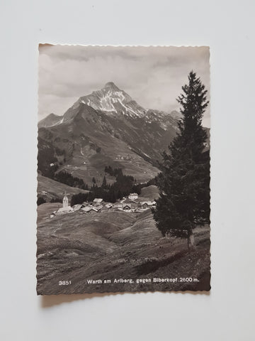 AK Warth am Arlberg gegen Biberkopf.