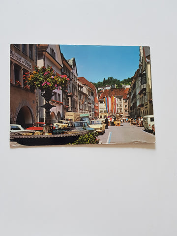 AK Feldkirch. Blick zum Marktplatz.