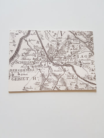 AK Ausschnitt aus der Vorarlberg-Karte 1774/1783 Blasius Hueber. Ausstellung 200 Jahre Vorarlberg-Karte 1983.