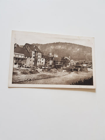 AK Feldkirch. Partie an der Ill. (1914)