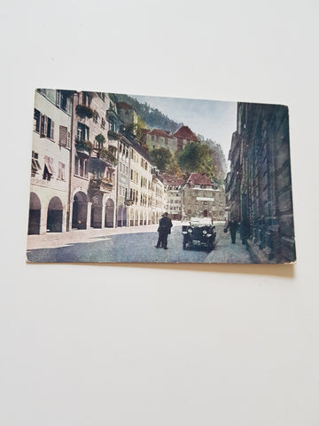 AK Feldkirch. Schloß Schattenburg. Serie: Ill-Gebiet. Karte 579.