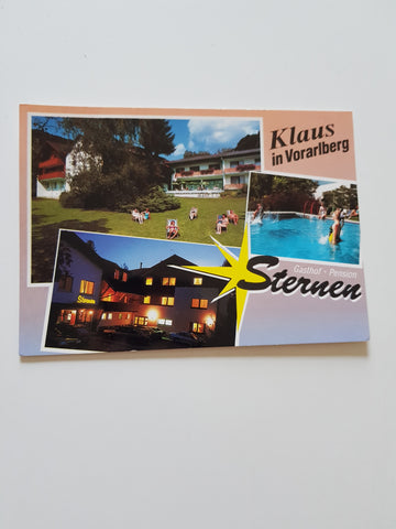 AK Klaus. Gasthof u. Pension Sternen. Bes. Fam. Eller.