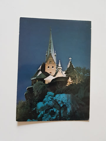 AK Rankweil. Liebfrauenkirche zur Weihnachtszeit.