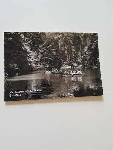 AK Am Schwarzen See bei Satteins.