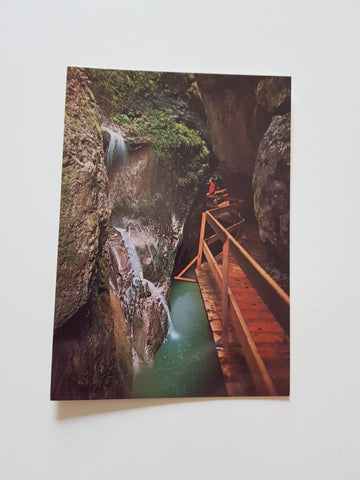 AK Rappenlochschlucht. Alploch bei Dornbirn.