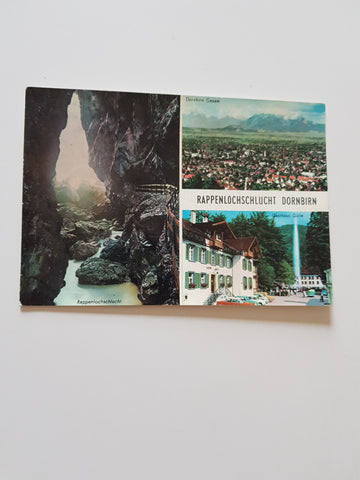 AK Rappenlochschlucht Dornbirn.