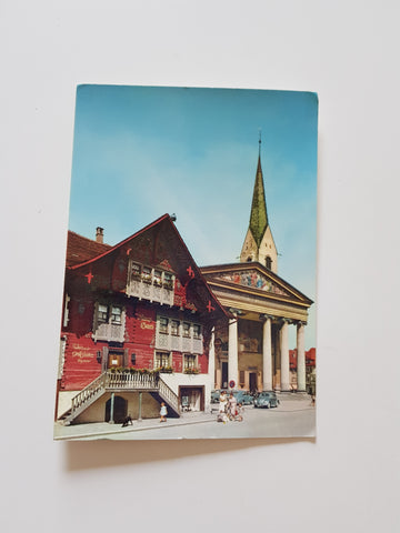 AK Dornbirn. Rotes Haus.