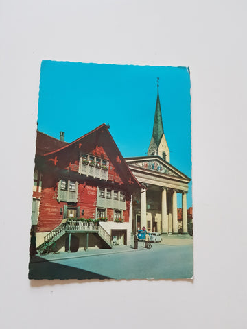 AK Dornbirn. Rotes Haus.