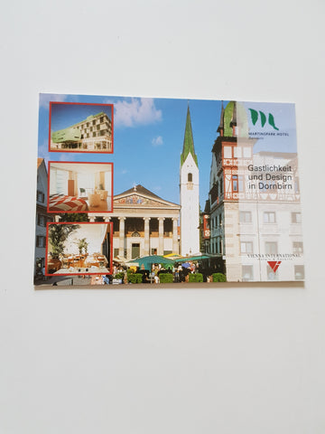 AK Dornbirn. Martinspark Hotel. Mozartstraße 2.