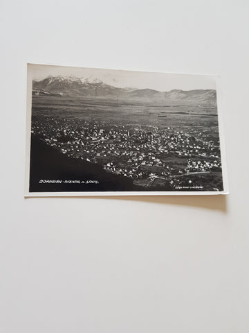 AK Dornbirn. Rheintal mit Säntis.