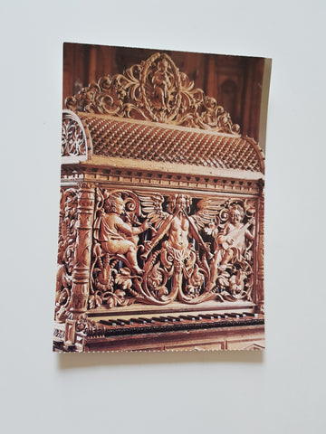 AK Hausorgel, Mitte 16. Jahrhundert. Palast Hohenems, nunmehr Vorarlberger Landesmuseum Bregenz.
