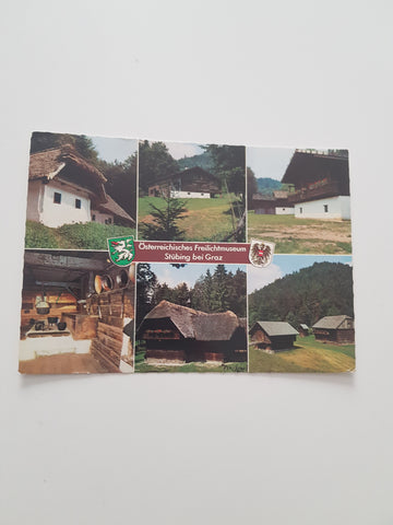 AK Österreichisches Freilichtmuseum. Stübing bei Graz.