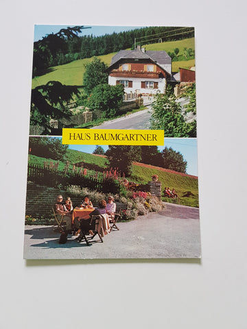 AK Fischbach 51. Haus Hilde und Karl Baumgartner.