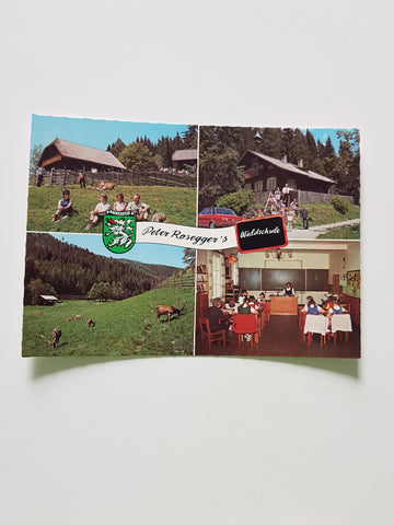 AK Alpl. Peter Rosegger's Waldschule.