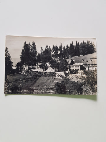 AK Alpl bei Krieglach. Alpengasthof Bruggraber. (1957)