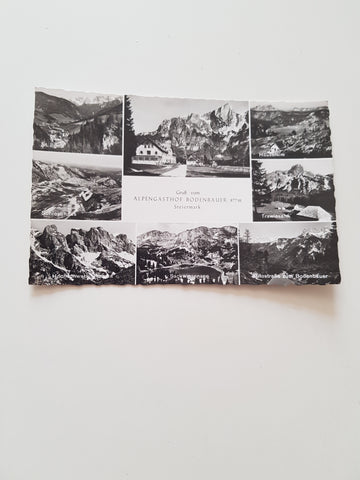 AK Gruß vom Alpengasthof Bodenbauer. (1965)