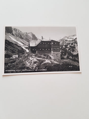 AK Voisthalerhütte. Ostansicht.