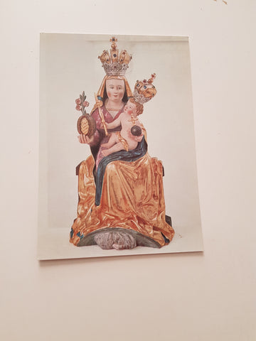 AK Wallfahrtskirche Ilgen der Pfarrkirche Steingaden. Gnadenbild 15. Jh.