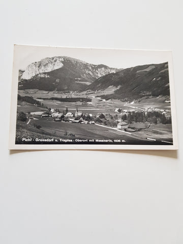 AK Pichl-Grossdorf u. Tragöss Oberort mit Messnerin. (1960)