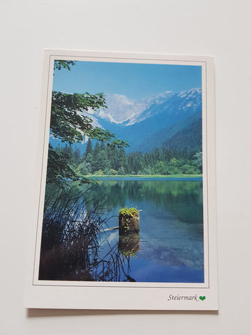 AK Romantischer Dürrsee bei Au-Seewiesen.