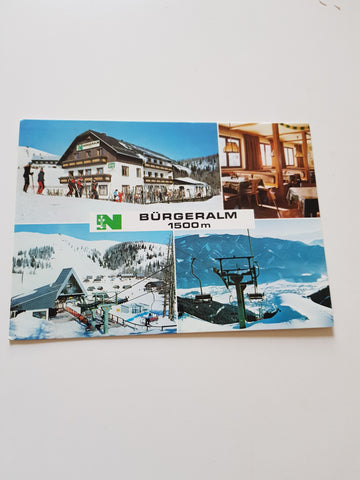 AK Aflenzer Bürgeralm. Bürgeralmhaus des TVN Kapfenberg.