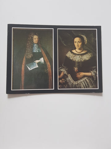 AK Graf Johann Ernst von Purgstall. Untersuchungskommissar bei den Hexenprozessen. Die Blumenhexe Katharina Paldauf, Riegersburg.
