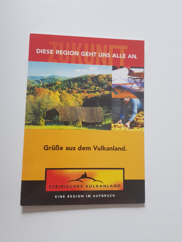 AK Grüße aus dem Vulkanland. Steirisches Vulkanland.