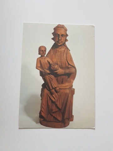 AK Fehring. Alte Schloß-Madonna. Schloss Johnsdorf.