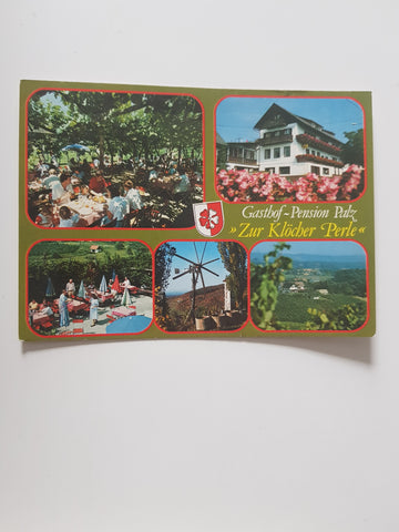 AK Klöch. Gasthof Pension Palz Zur Klöcherperle.