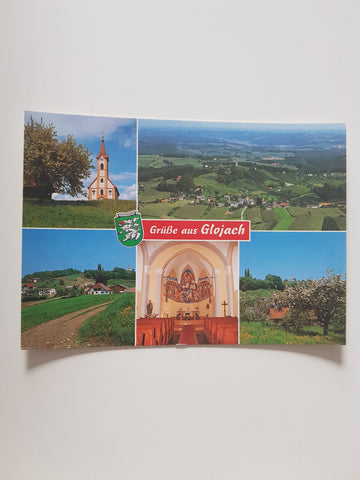 AK Grüße aus Glojach.
