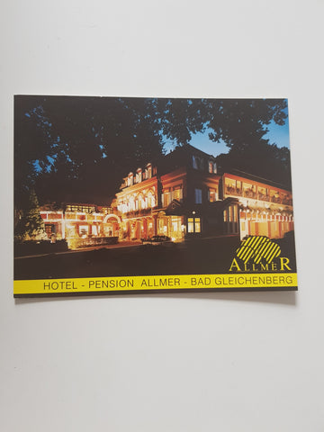 AK Bad Gleichenberg. Hotel Pension Allmer.