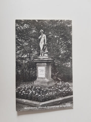 AK Bad Gleichenberg. Harpocrates Gott des Schweigens.