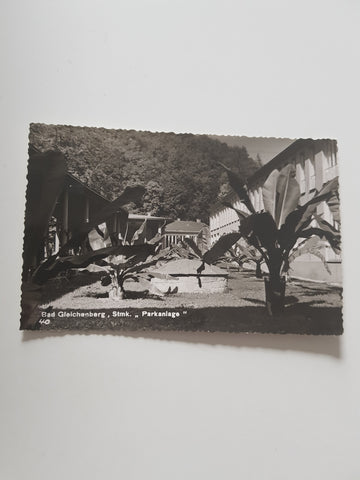 AK Bad Gleichenberg. Parkanlage.