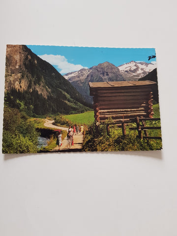 AK Malerisches Gasteiner Land. Motiv beim Malerwinkel mit Tischlerkargletscher.