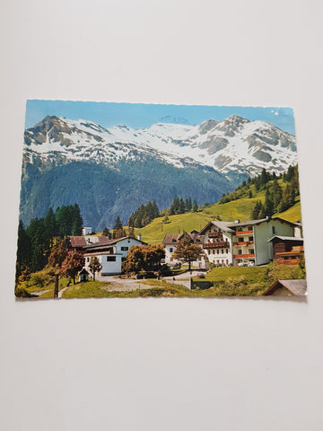 AK Badgastein. Wetzlgut und Hotel Mitteregger.