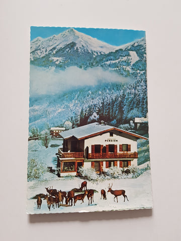 AK Badgastein. Frühstückspension Landhaus Graukogel.