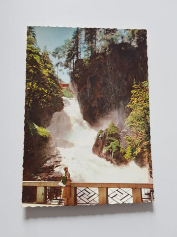 AK Badgastein. Mittlerer Wasserfall.