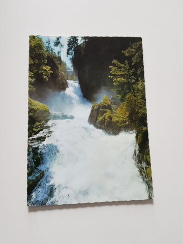 AK Badgastein. Oberer Wasserfall.