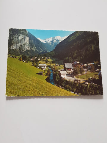AK Badgastein. Hoteldorf Grüner Baum im Kötschachtal.