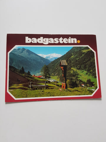AK Badgastein. Blick von der Windischgrätz-Höhe gegen Radhausberg und Schareck.