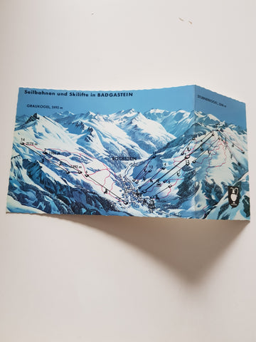 AK Seilbahnen und Skilifte in Badgastein.