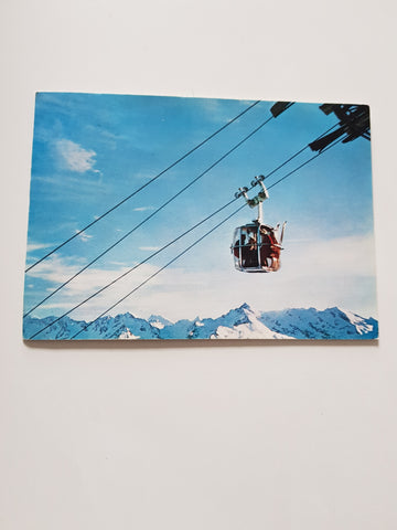 AK Badgastein. Stubnerkogel-Gondelbahn.