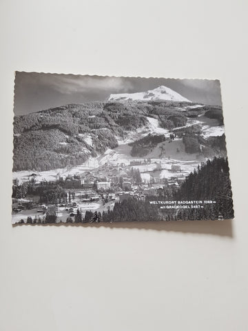 AK Badgastein mit Graukogel.