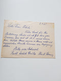 Postkarte Bad Gastein. Anna Schwarz. Haus Pfarrmaier.