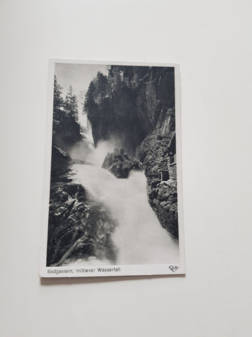 AK Badgastein, mittlerer Wasserfall.