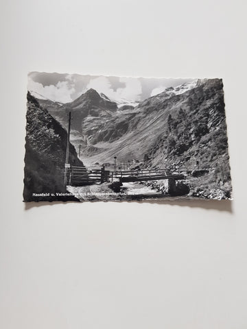 AK Nassfeld u. Valeriehaus mit Schlapperebenspitze.