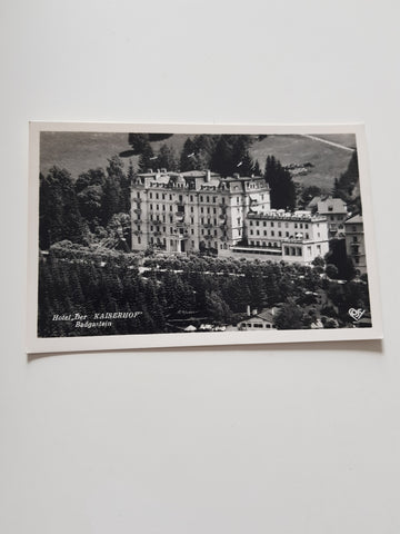 AK Badgastein. Hotel Der Kaiserhof.