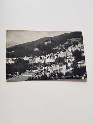 AK Badgastein - Badehospiz und Hotel Germania.