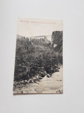 AK Bad Gastein. Angerschlucht-Brücke Spannweite 110 Meter. (1906)
