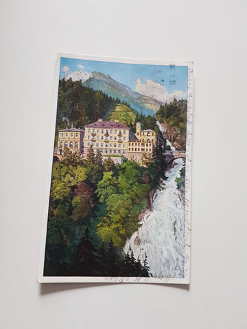 AK Badgastein. Hotel Straubinger.